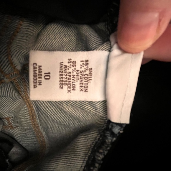 Women's Blue Maternity Jeans - Picture 6 of 7